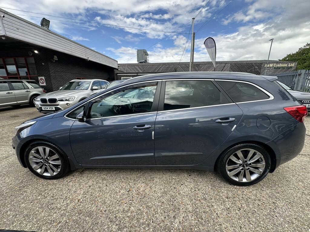 Kia Ceed 1.6 Crdi Ecodynamics 4 Tech 2015 BJ15XPP Blue #4