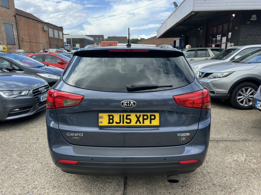 Kia Ceed 1.6 Crdi Ecodynamics 4 Tech 2015 BJ15XPP Blue #6