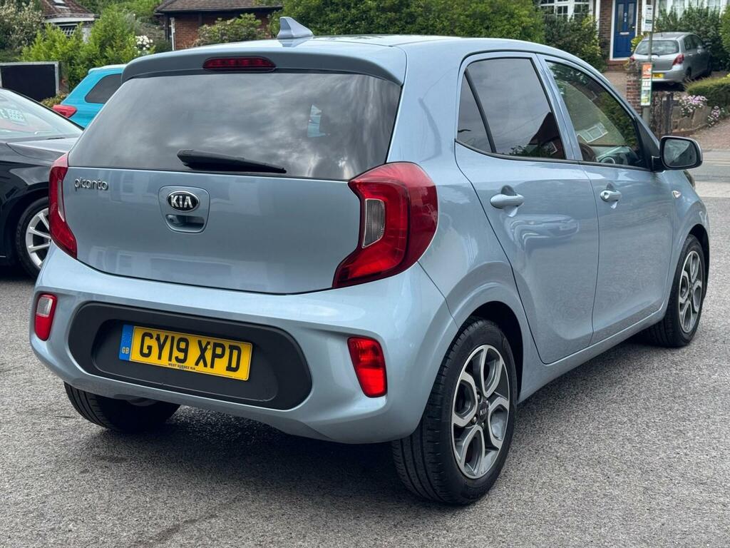 Kia Picanto 1.0 Wave Hatchback Euro 6 66 Bh Blue #4