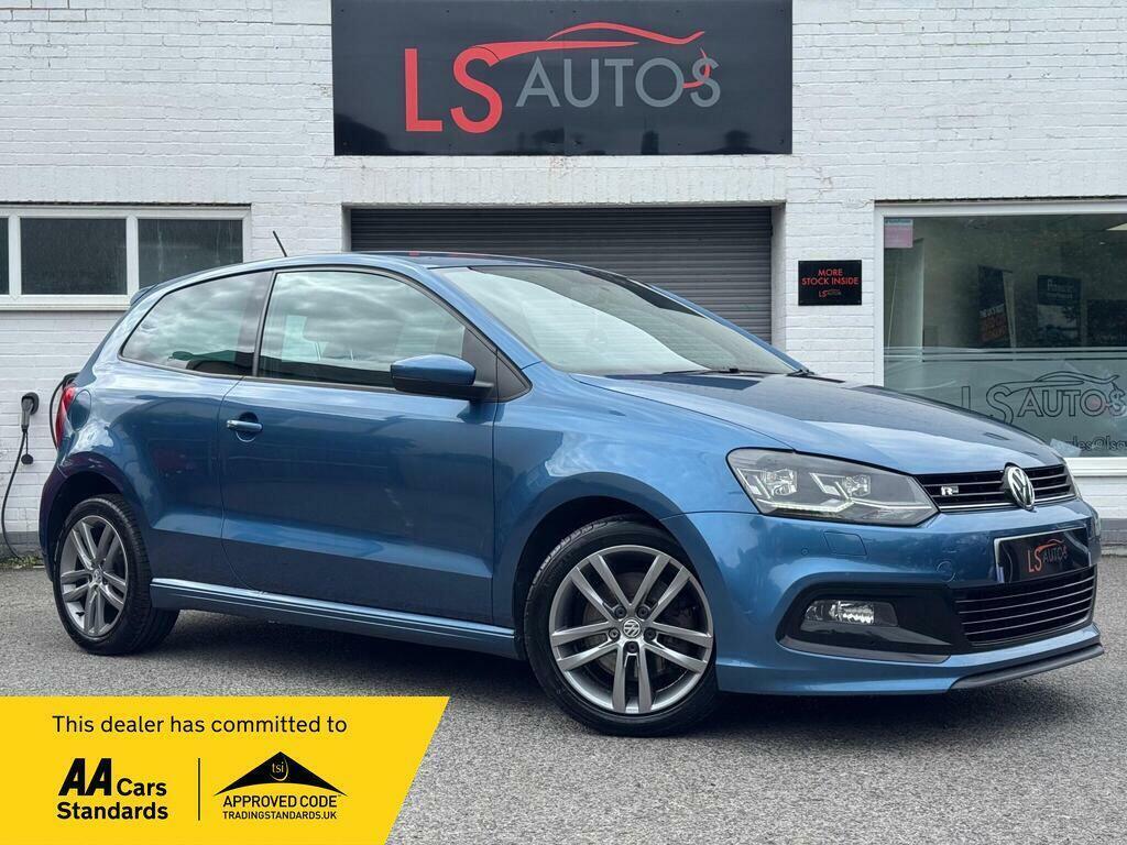 Volkswagen Polo 1.0 Tsi Bluemotion Tech R-line Hatchback Petro Blue