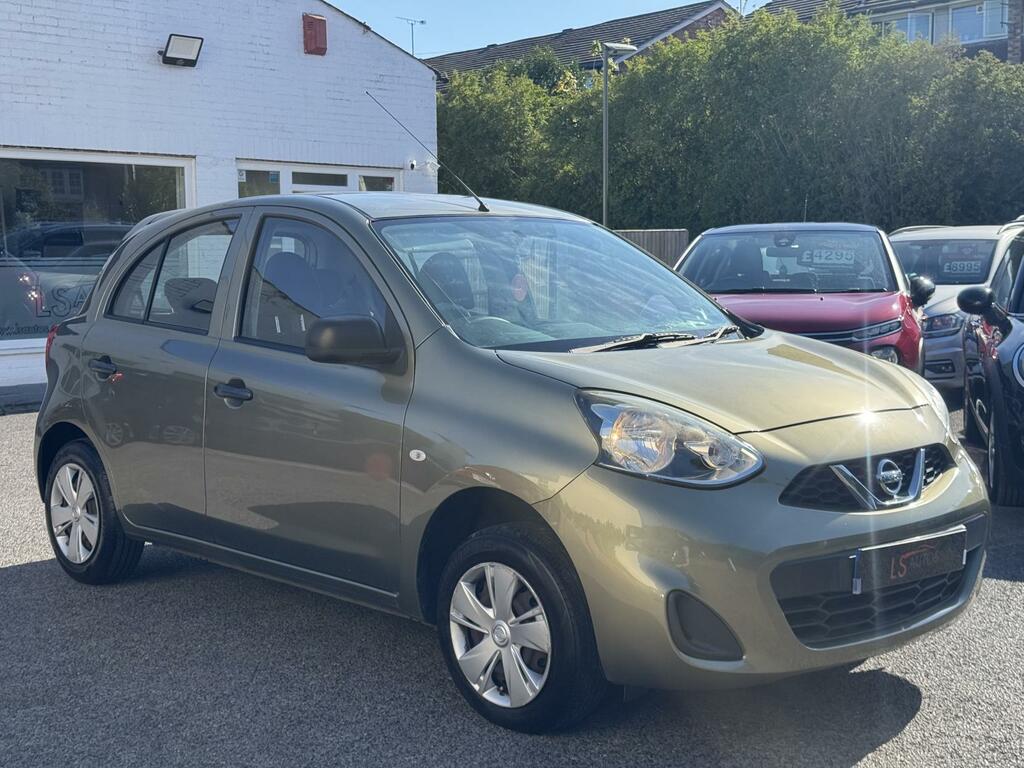 Nissan Micra Visia Green #3