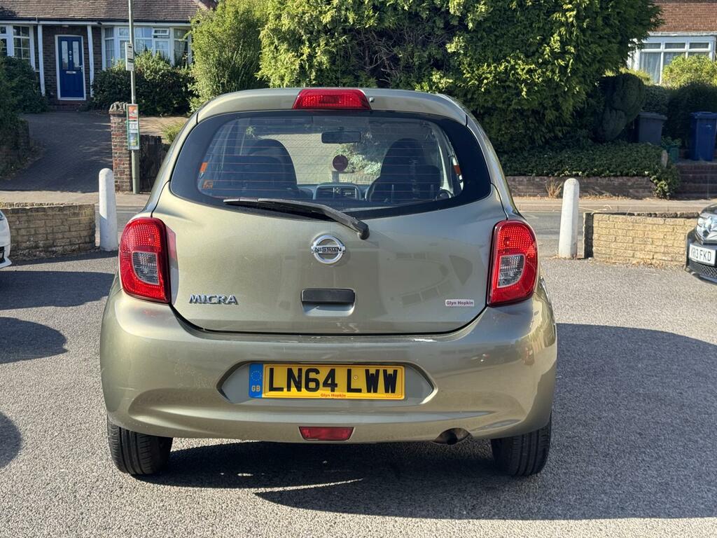 Nissan Micra Visia Green #6