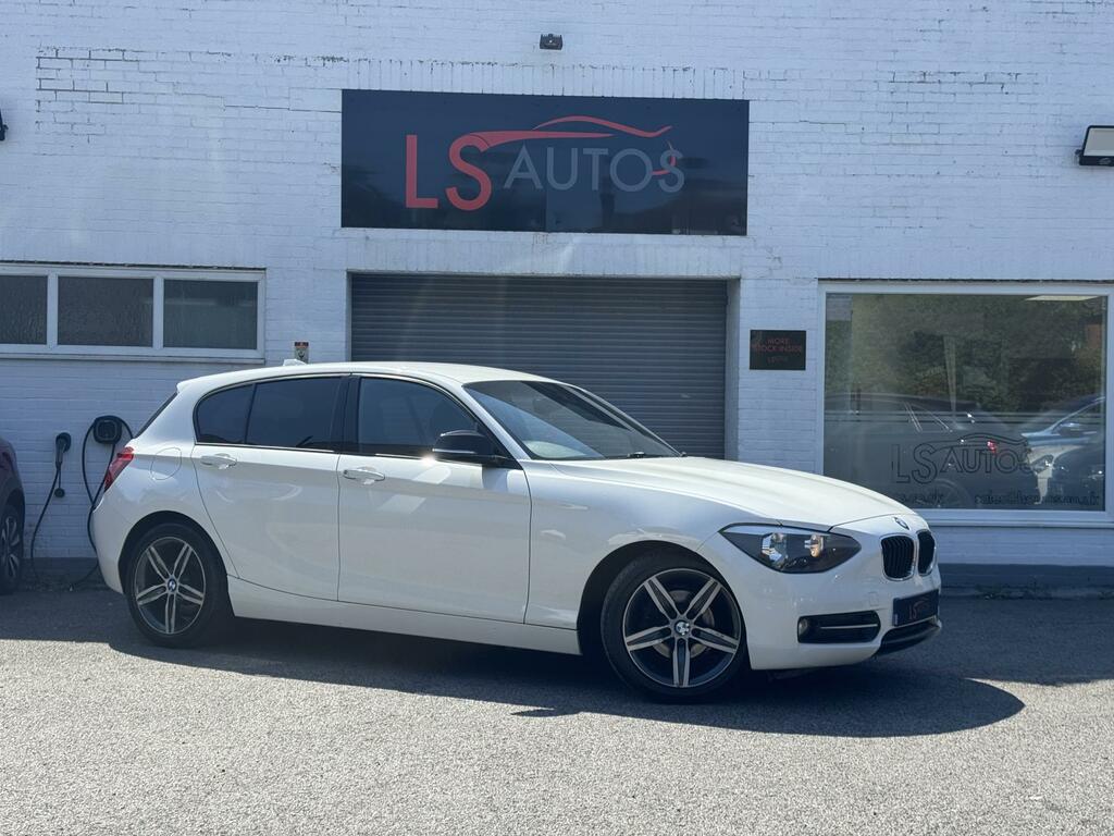 BMW 1 Series Sport White