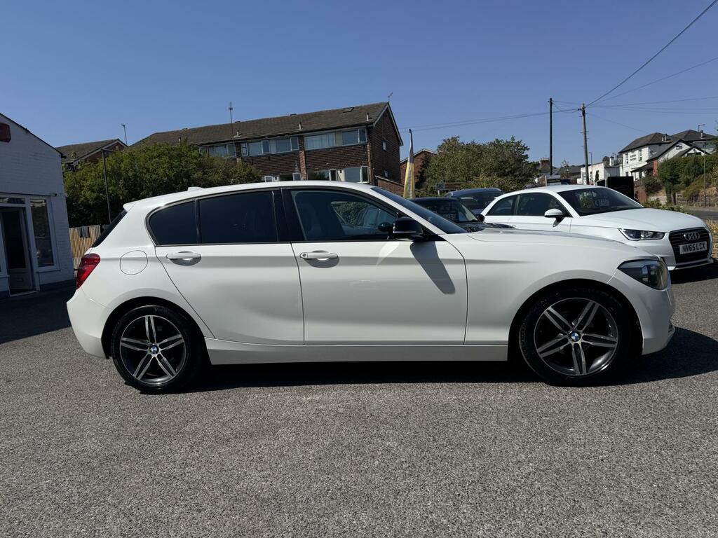 BMW 1 Series Sport White #4