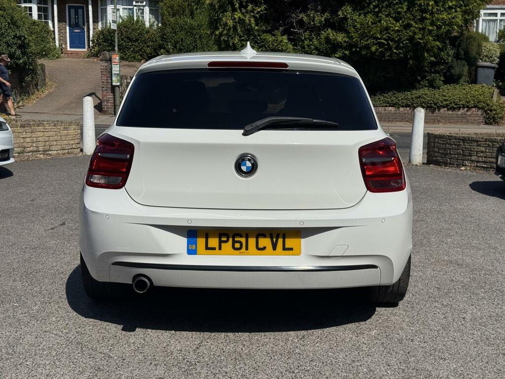 BMW 1 Series Sport White #6