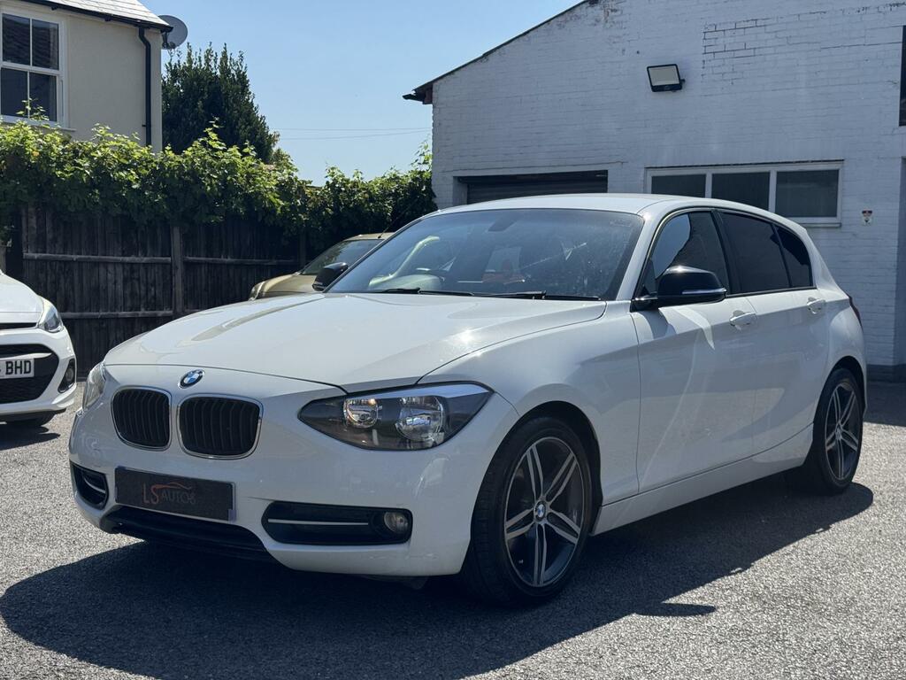 BMW 1 Series 116D Sport 35 Tax Sat Nav Leather Cru Blue #9