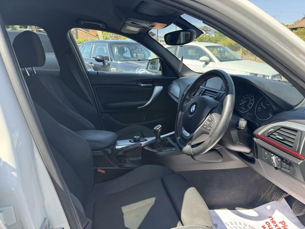 BMW 1 Series 116D Sport 35 Tax Sat Nav Leather Cru Blue #14