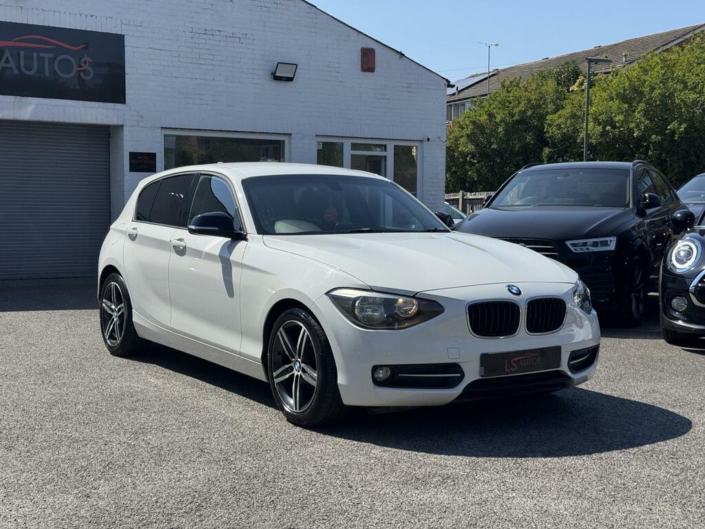 BMW 1 Series Sport White #3