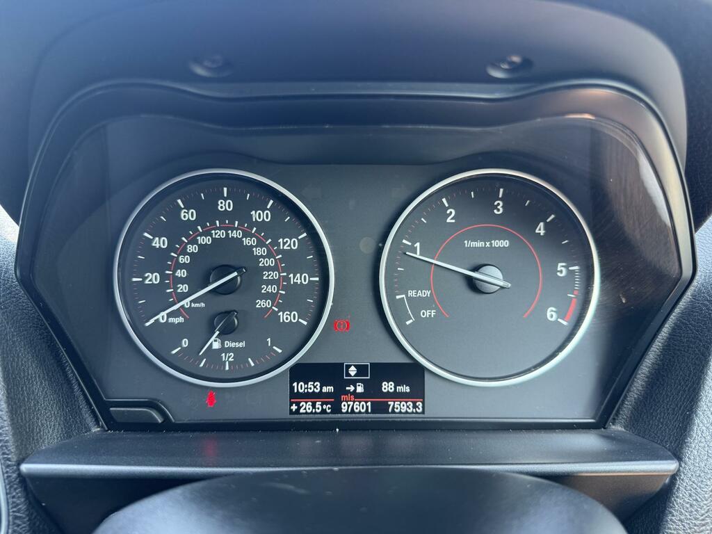 BMW 1 Series 116D Sport 35 Tax Sat Nav Leather Cru Blue #20