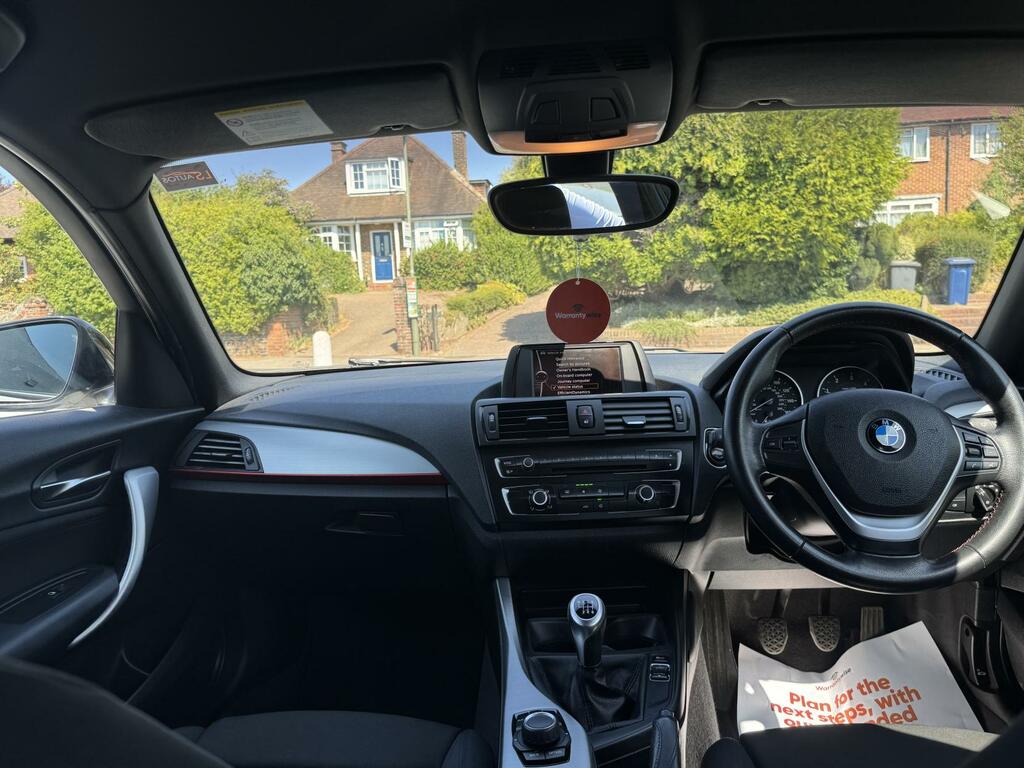 BMW 1 Series 116D Sport 35 Tax Sat Nav Leather Cru Blue #16