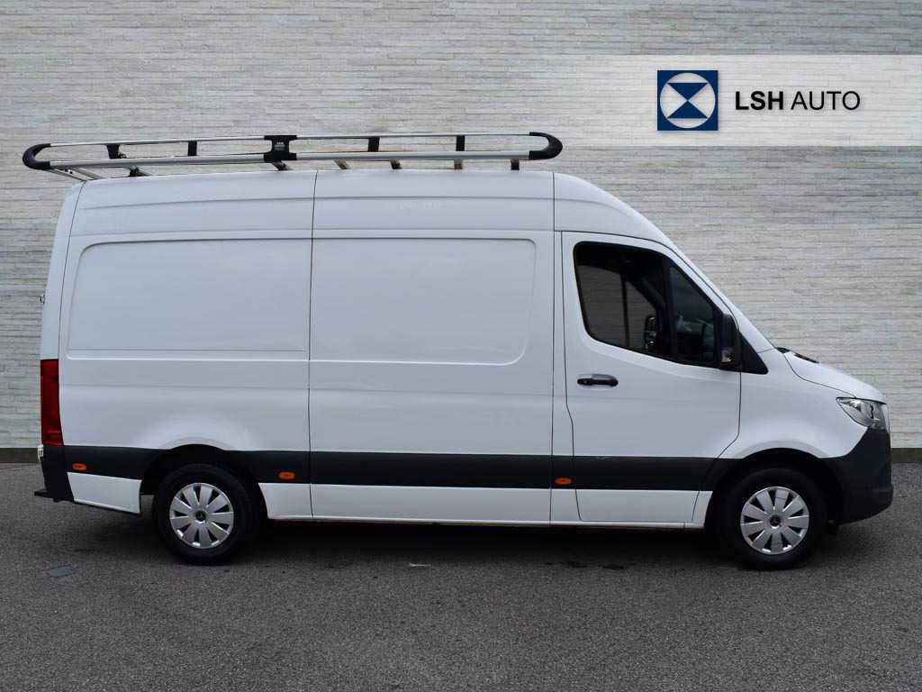Mercedes-Benz Sprinter 3.5T L2 H2 Premium Van White #3