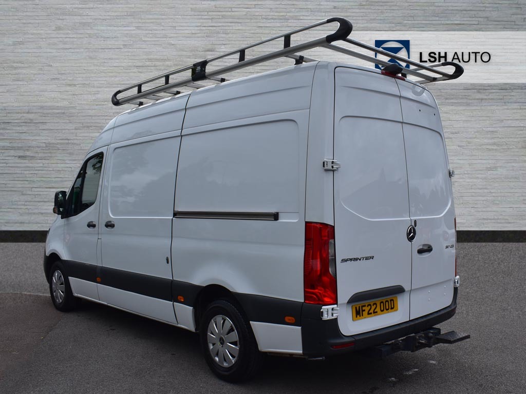 Mercedes-Benz Sprinter 3.5T L2 H2 Premium Van White #2