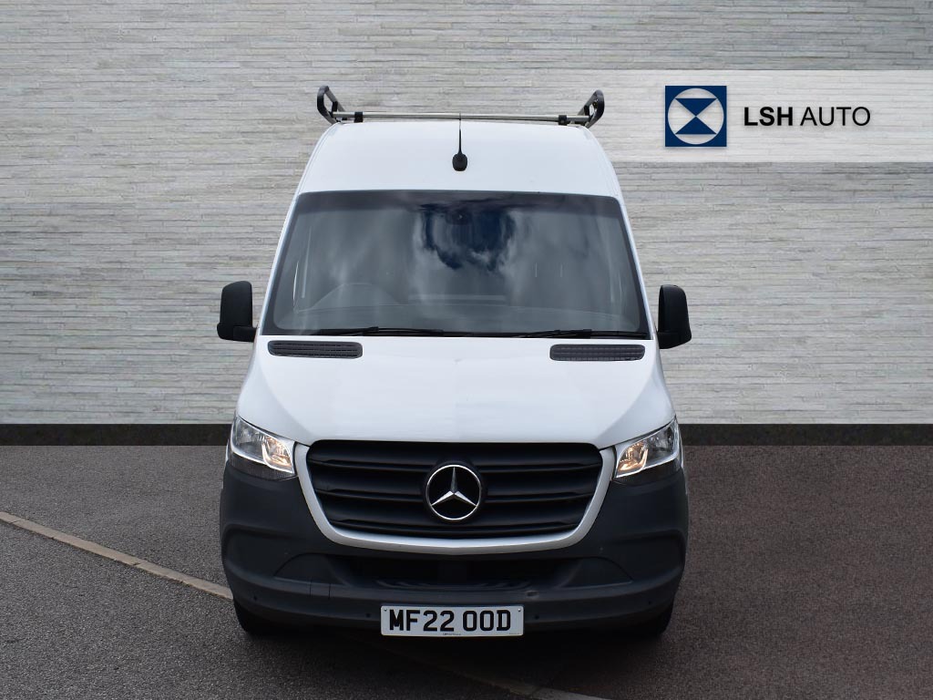 Mercedes-Benz Sprinter 3.5T L2 H2 Premium Van White #4