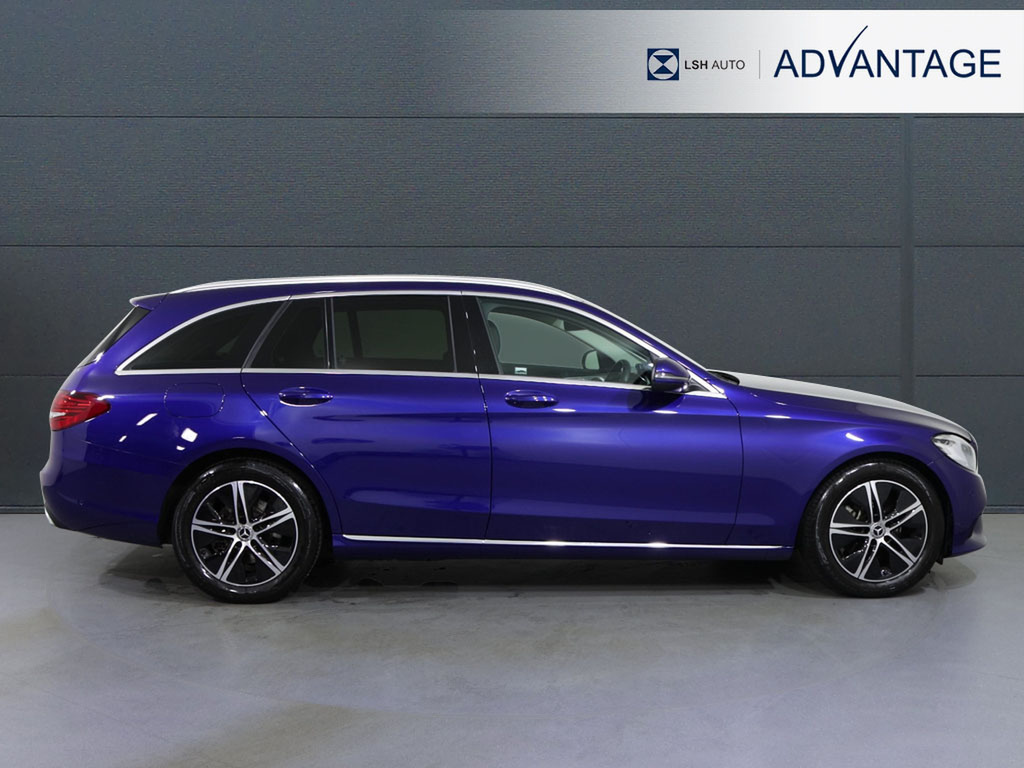 Mercedes-Benz C Class C200 Sport 9G-tronic KX18EUS Blue #3
