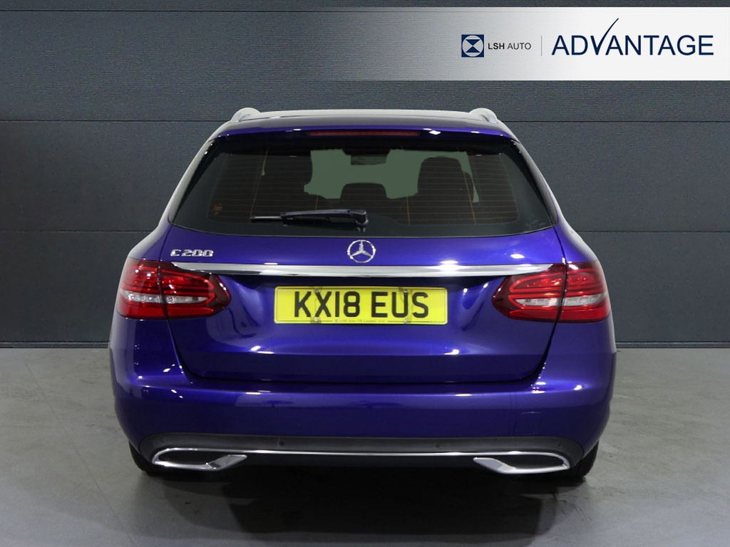 Mercedes-Benz C Class C200 Sport 9G-tronic KX18EUS Blue #5
