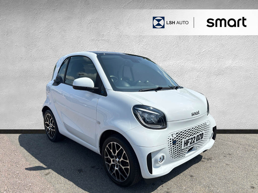 Smart Fortwo Coupe 60Kw Eq Prime Exclusive 17Kwh 22Kwch White