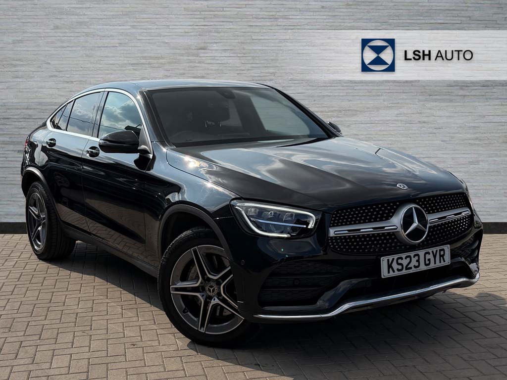 Mercedes-Benz GLC Class Glc 300 4Matic Amg Line Coupe 9G-tronic KS23GYR Black