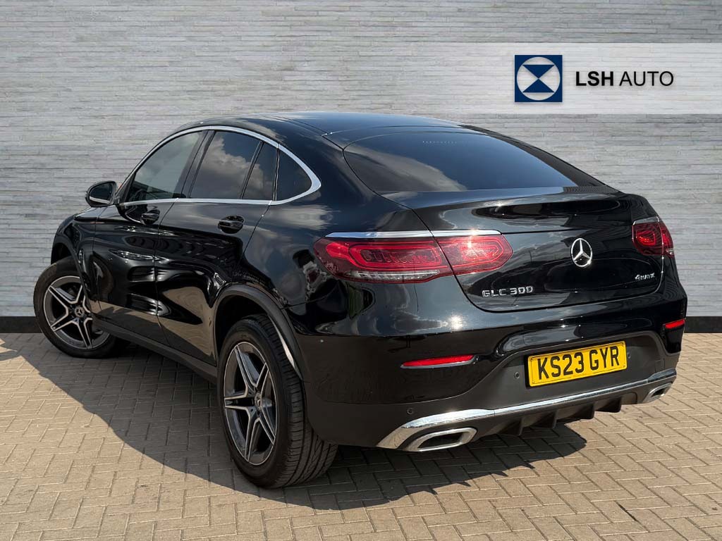 Mercedes-Benz GLC Class Glc 300 4Matic Amg Line Coupe 9G-tronic KS23GYR Black #2