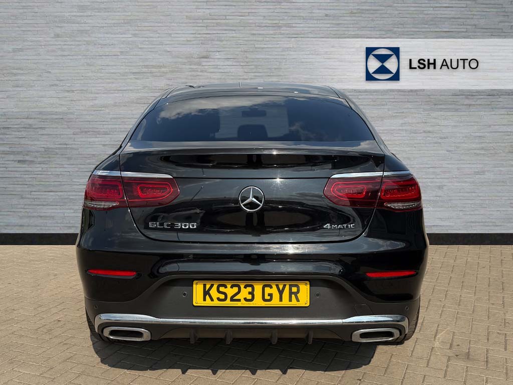 Mercedes-Benz GLC Class Glc 300 4Matic Amg Line Coupe 9G-tronic KS23GYR Black #6