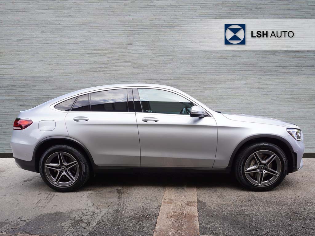 Mercedes-Benz GLC Class Glc 300 4Matic Amg Line Coupe 9G-tronic KS23GJV Silver #3