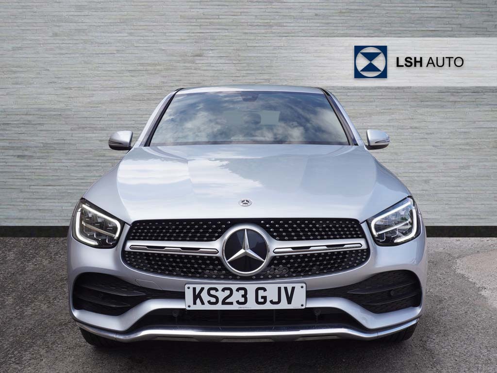 Mercedes-Benz GLC Class Glc 300 4Matic Amg Line Coupe 9G-tronic KS23GJV Silver #4