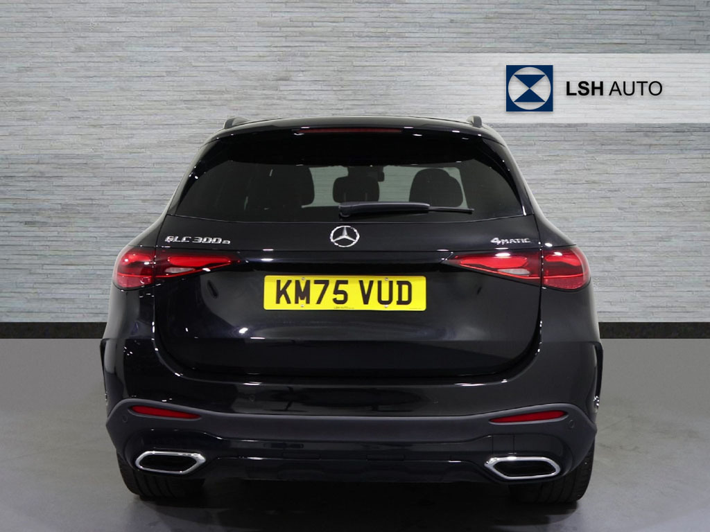 Mercedes-Benz GLC Class Glc 300E 4Matic Amg Line Premium Plus 9G-troni KM75VUD Black #5