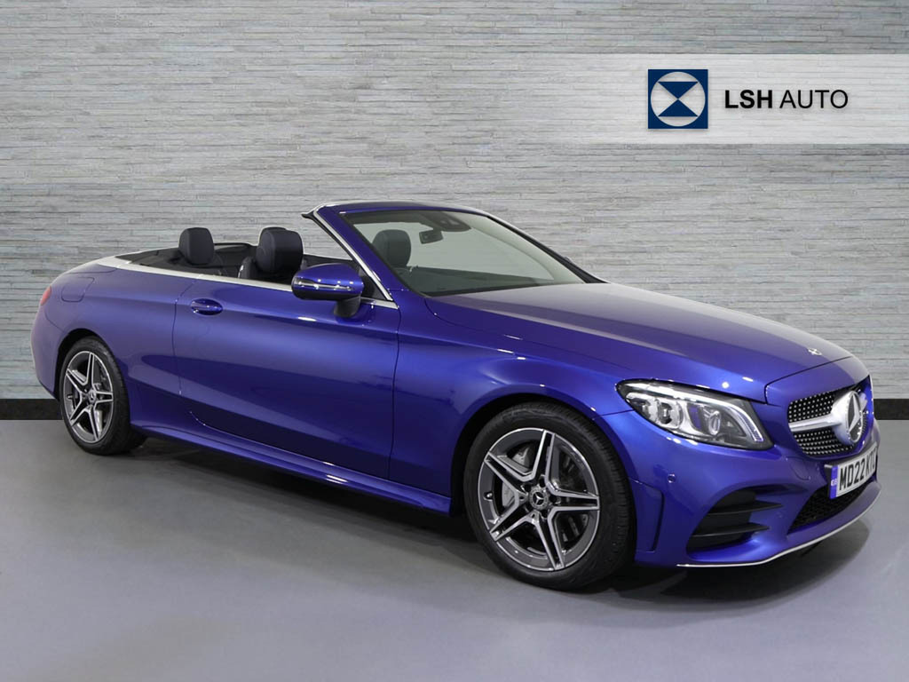 Mercedes-Benz C Class C300d Amg Line Edition Premium 9G-tronic Blue