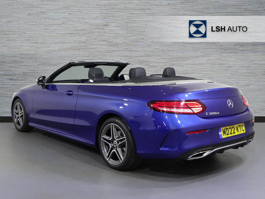 Mercedes-Benz C Class C300d Amg Line Edition Premium 9G-tronic Blue #2