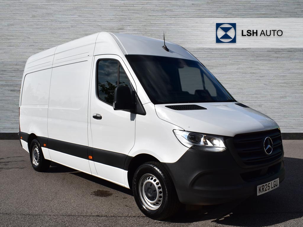Mercedes-Benz Sprinter 3.5T L2 H2 Pro Van 9G-tronic White