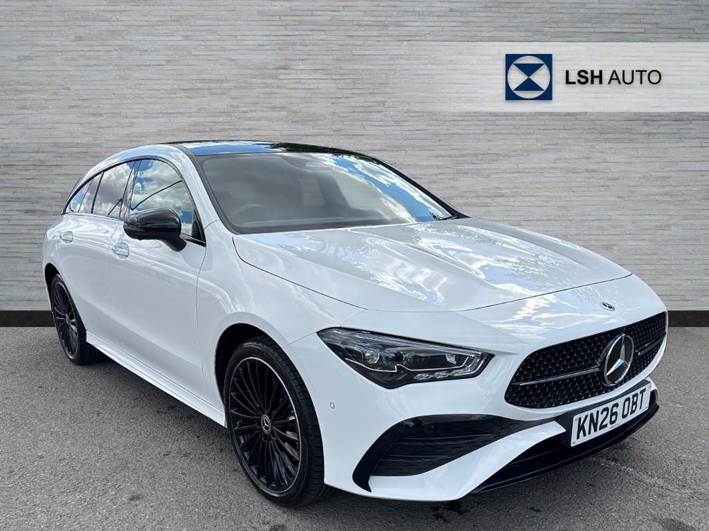 Mercedes-Benz CLA Class Cla 250E Amg Line Premium Plus Tip White