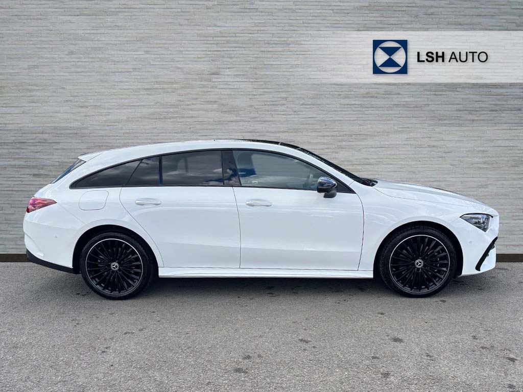 Mercedes-Benz CLA Class Cla 250E Amg Line Premium Plus Tip White #3