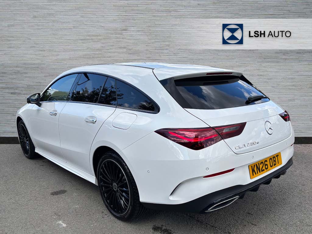Mercedes-Benz CLA Class Cla 250E Amg Line Premium Plus Tip White #2