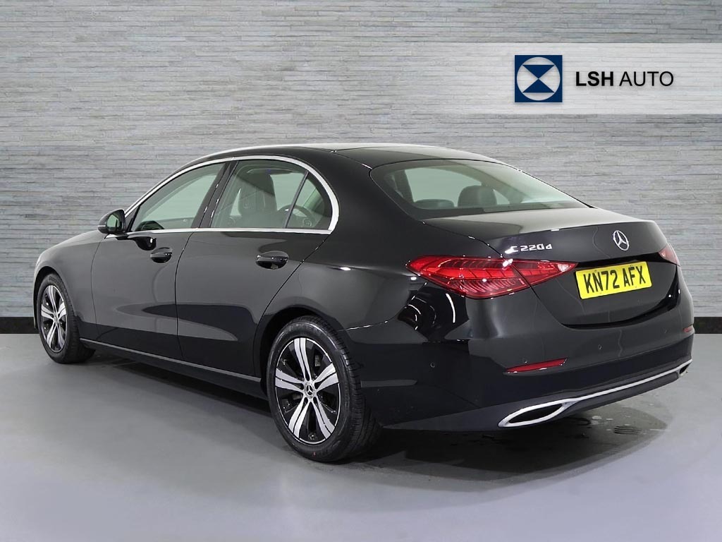 Mercedes-Benz C Class C220d Sport 9G-tronic Black #2