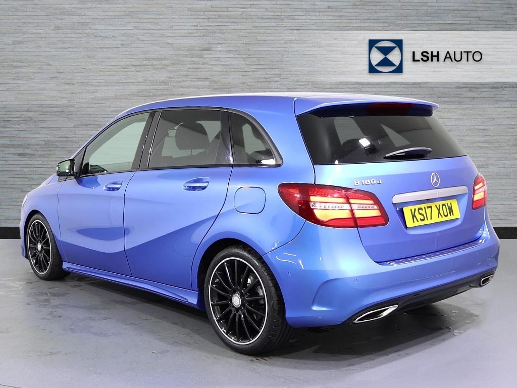 Mercedes-Benz B Class B180d Amg Line Premium Blue #2
