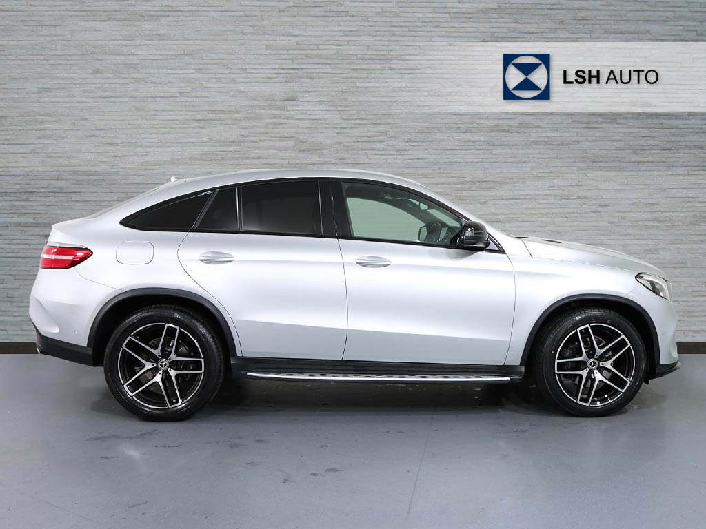 Mercedes-Benz GLE Coupe Gle 350D 4Matic Amg Night Edition 9G-tronic Silver #3