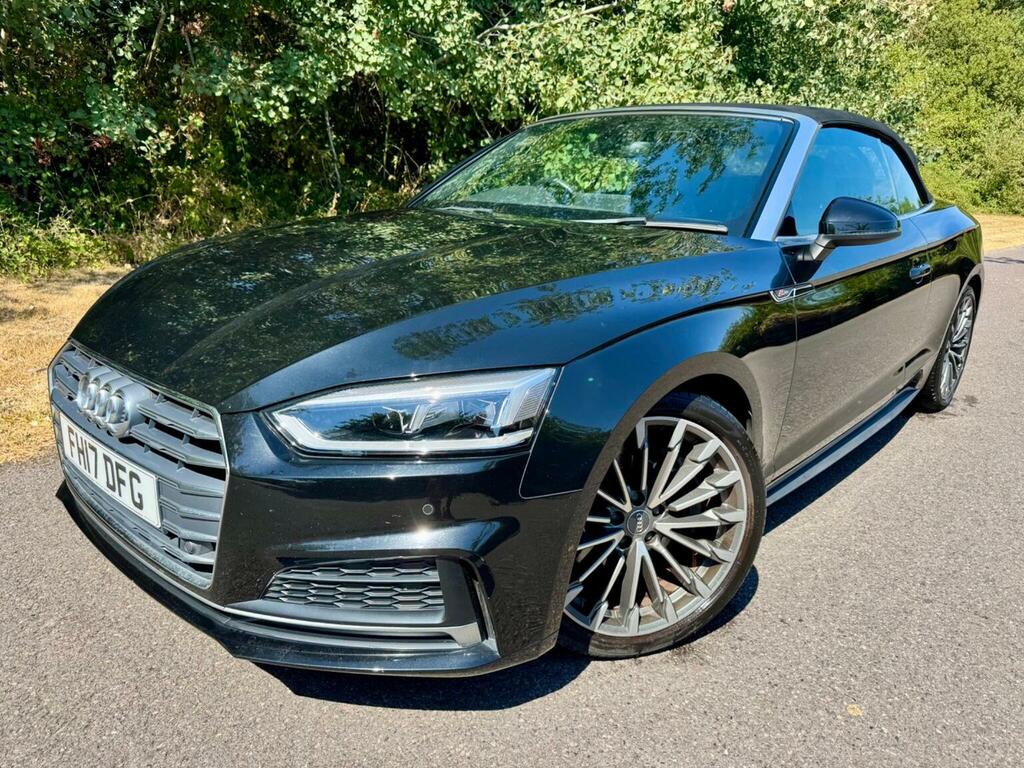 Audi A5 2.0 Tfsi S Line S Tronic Quattro Euro 6 Ss Black #2