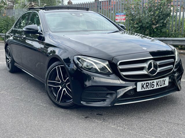Mercedes-Benz E Class 2.0 E220d Amg Line Black
