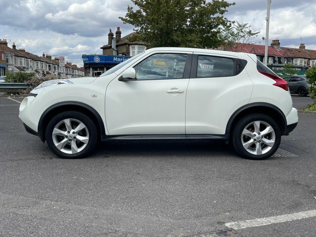 Nissan Juke 1.6 Acenta Euro 5 White #5