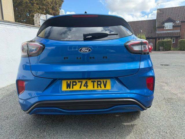 Ford Puma 1.0T 125Ps Ecoboost Hybrid Mhev St-line 7-Spd Blue #5