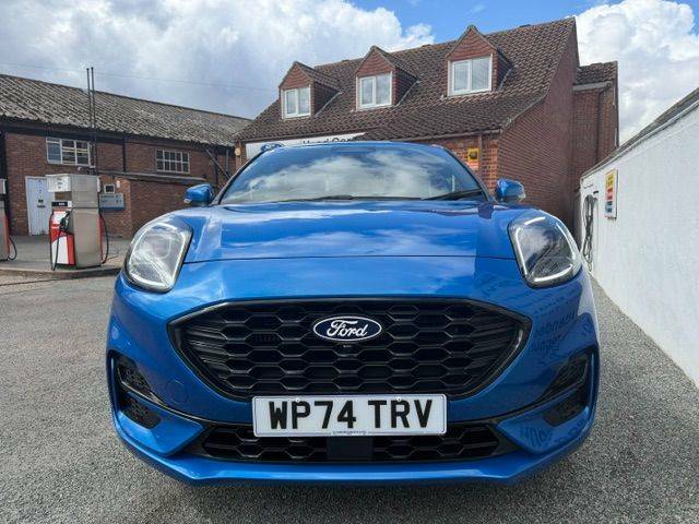 Ford Puma 1.0T 125Ps Ecoboost Hybrid Mhev St-line 7-Spd Blue #2