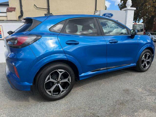 Ford Puma 1.0T 125Ps Ecoboost Hybrid Mhev St-line 7-Spd Blue #4