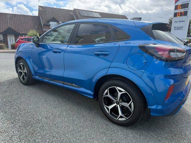 Ford Puma 1.0T 125Ps Ecoboost Hybrid Mhev St-line 7-Spd Blue #6