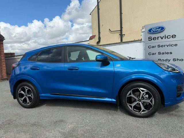 Ford Puma 1.0T 125Ps Ecoboost Hybrid Mhev St-line 7-Spd Blue #3