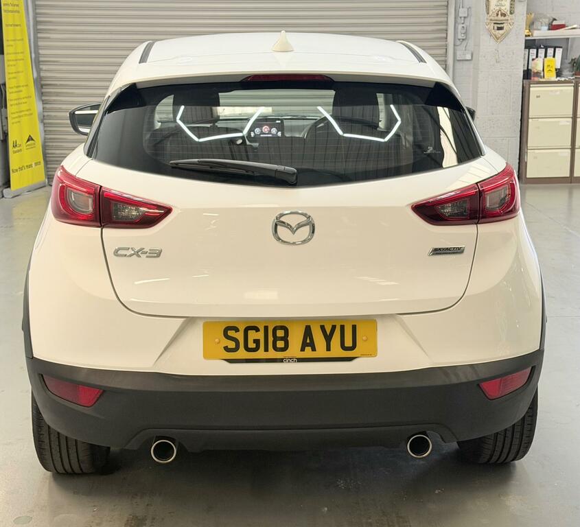 Mazda CX-3 Se Nav White #4