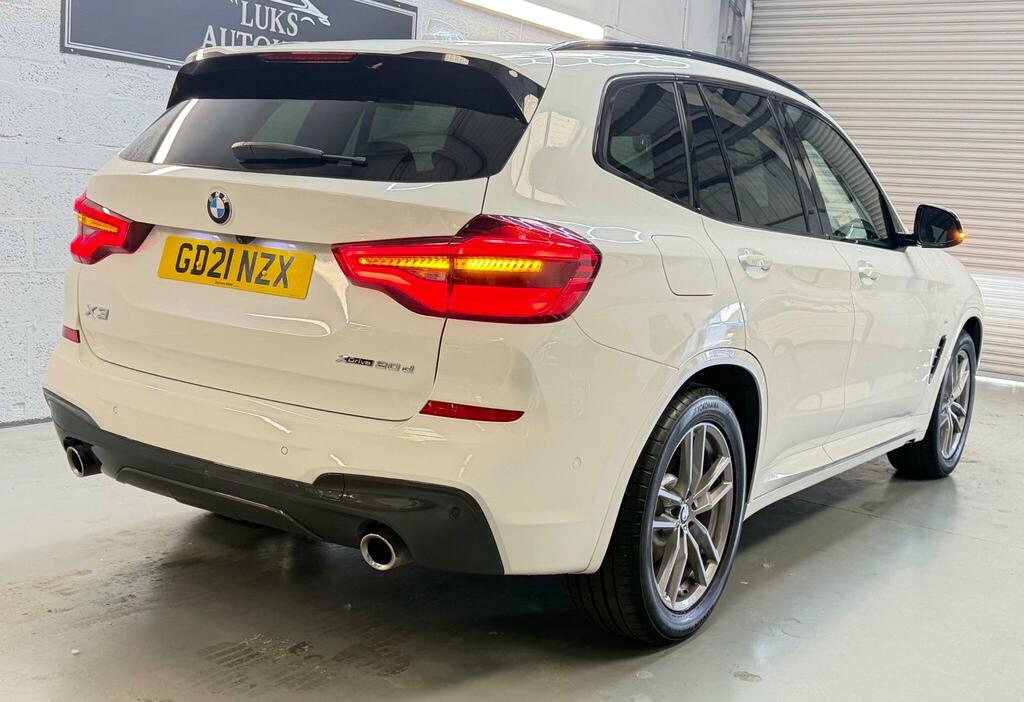 BMW X3 2021 2.0 30E 12Kwh M Sport Suv Plug-in Blue #10