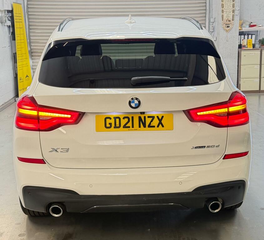 BMW X3 2021 2.0 30E 12Kwh M Sport Suv Plug-in Blue #7
