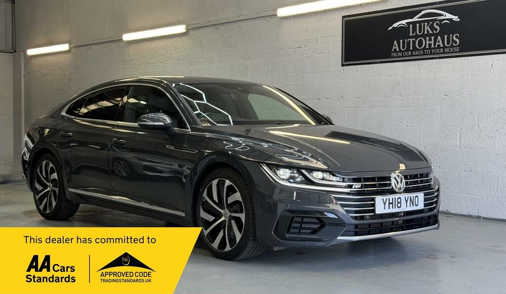 Volkswagen Arteon 2.0 Tsi R-line Fastback Dsg Euro 6 Ss Grey #2