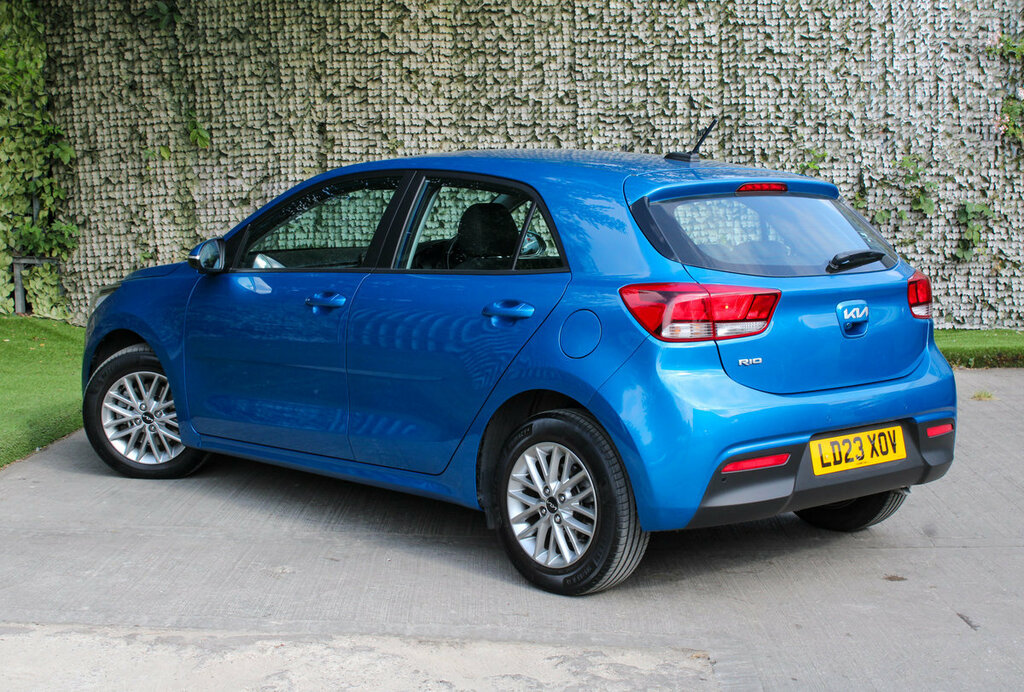 Kia RIO 2 Blue #6