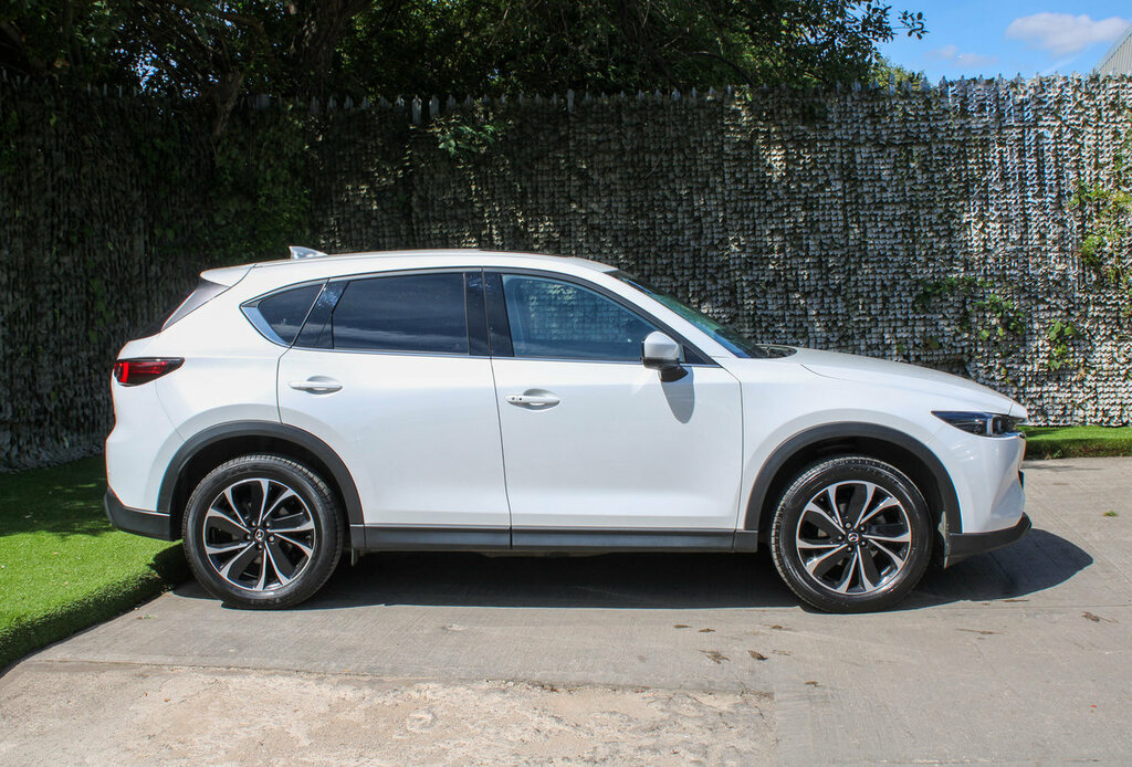 Mazda CX-5 Exclusive-line White #3