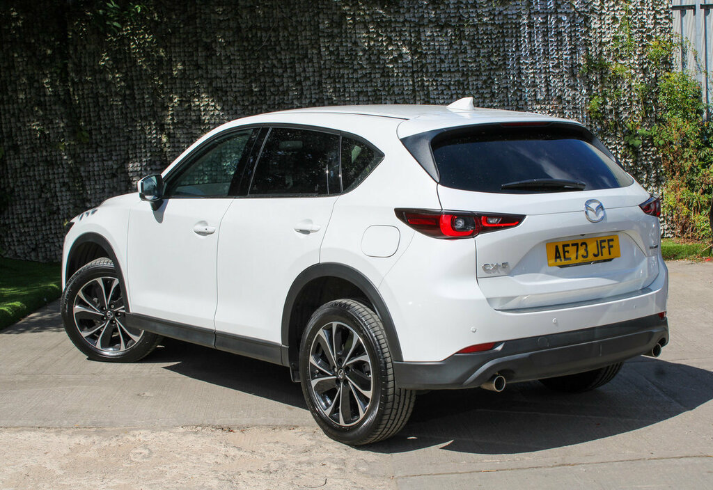 Mazda CX-5 Exclusive-line White #6